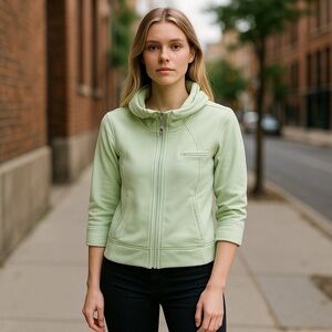 Lululemon Athletica Vintage Light Green Jacket